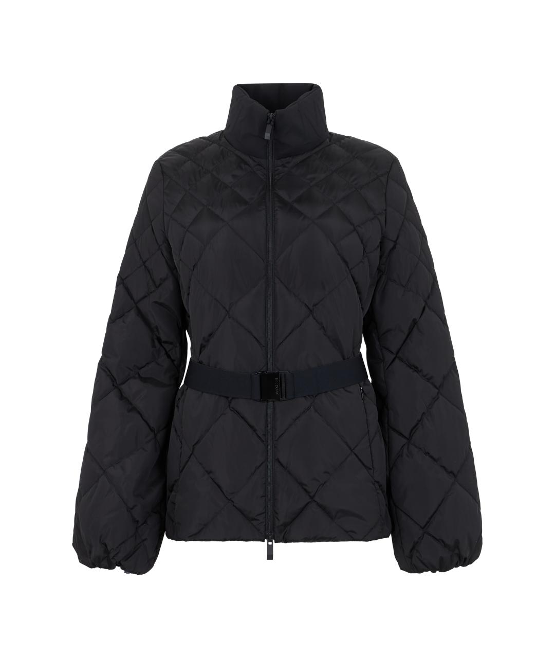 MONCLER Черная полиамидовая куртка, фото 1