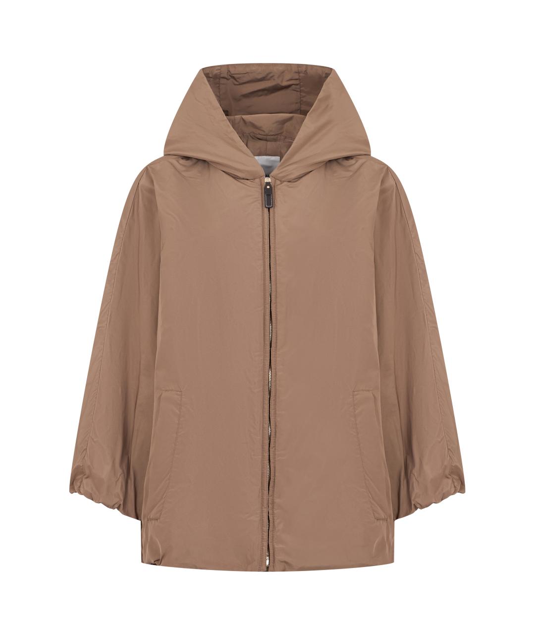 'S MAX MARA Бежевая полиэстеровая куртка, фото 1