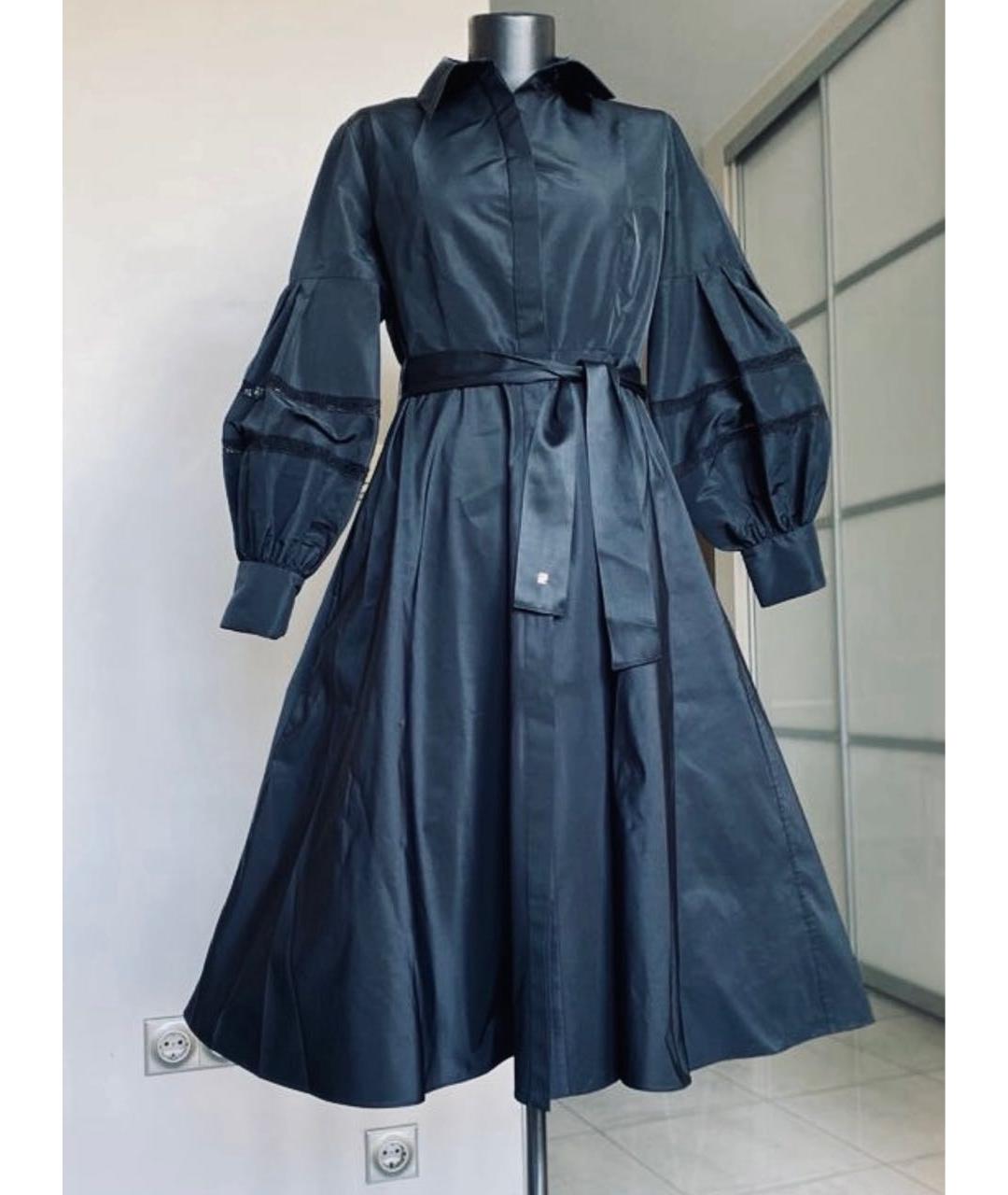 CAROLINA HERRERA Черное повседневное платье, фото 5