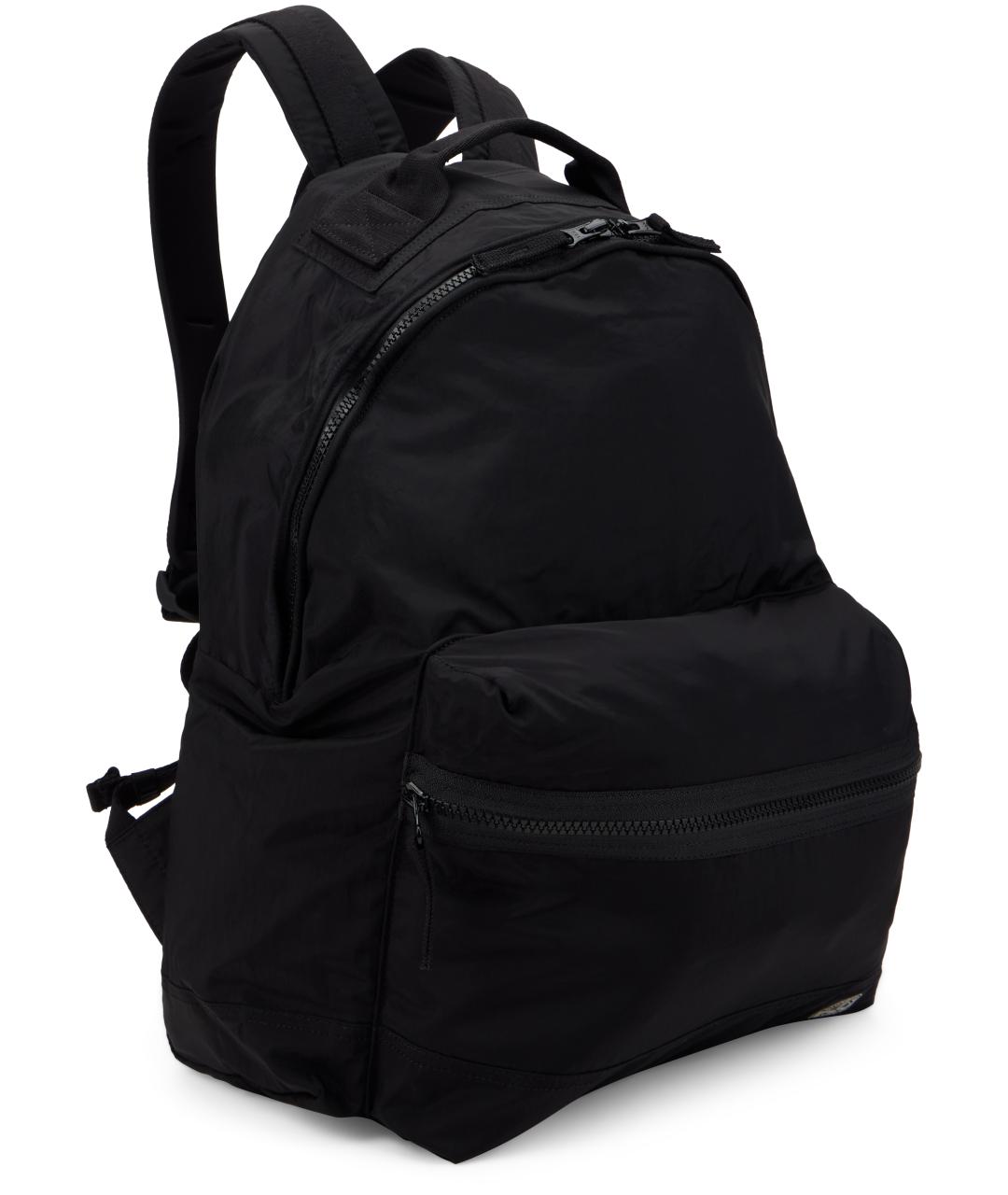 STONE ISLAND Черный синтетический рюкзак, фото 3