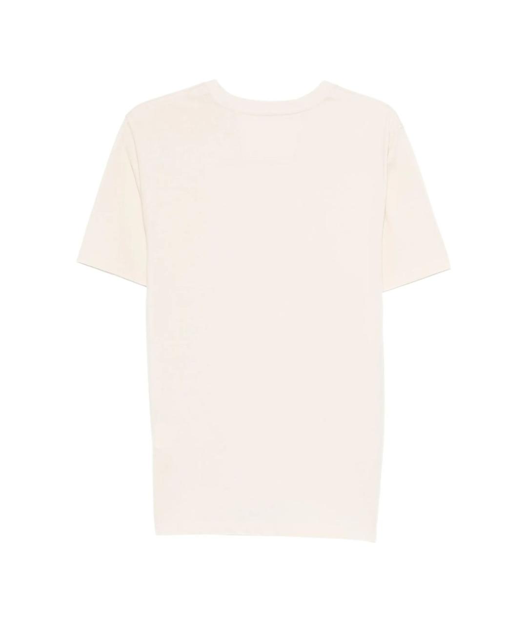 CP COMPANY Розовая хлопковая футболка, фото 2