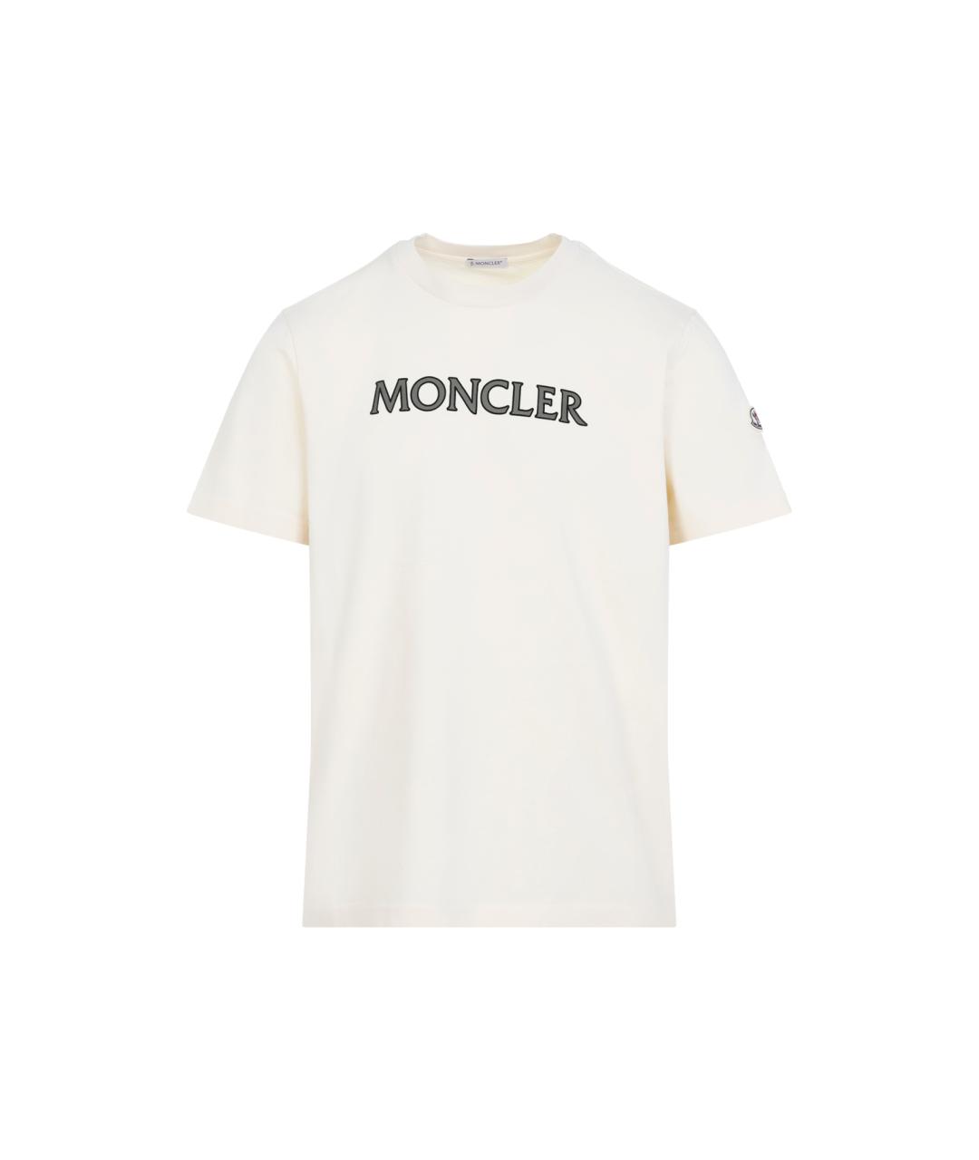 MONCLER Хлопковая футболка, фото 1