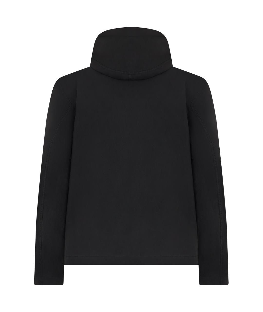 STONE ISLAND Черная полиэстеровая куртка, фото 2