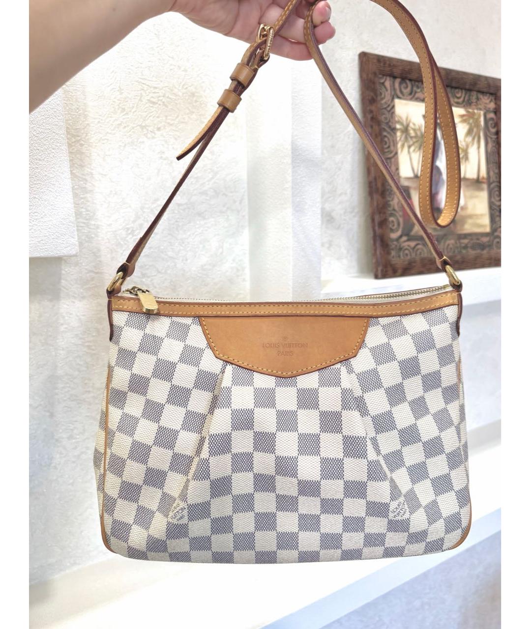 LOUIS VUITTON Белая сумка через плечо, фото 4