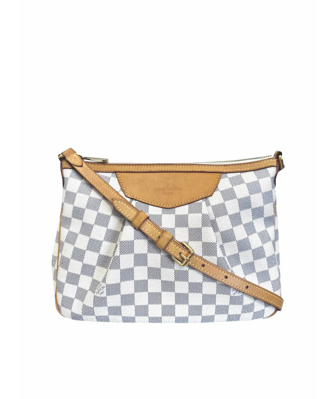 LOUIS VUITTON Белая сумка через плечо, фото 9