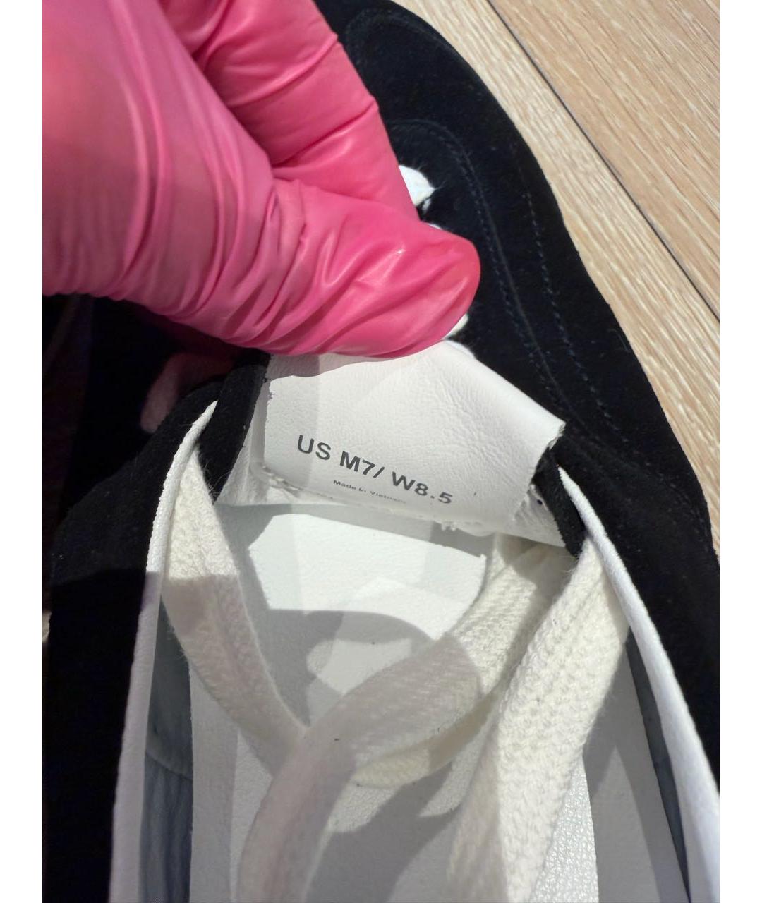 ALO YOGA Черные замшевые кроссовки, фото 4