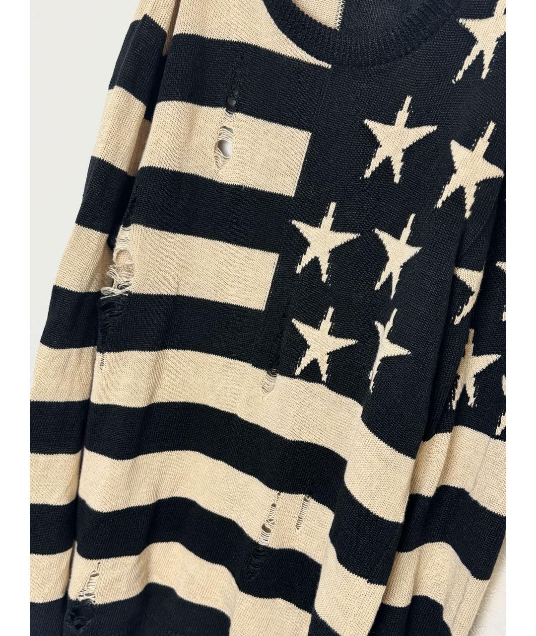 BALMAIN Белый льняной джемпер / свитер, фото 3