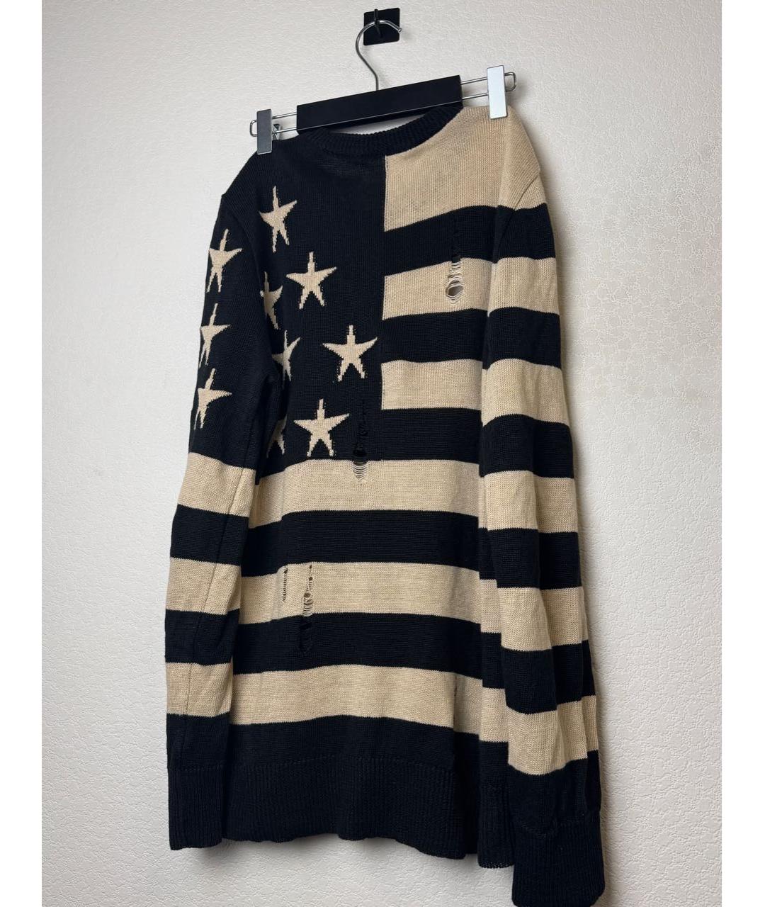 BALMAIN Белый льняной джемпер / свитер, фото 4