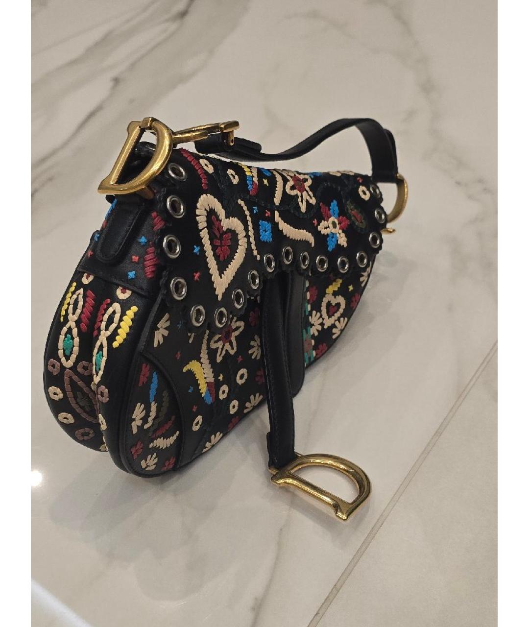 CHRISTIAN DIOR Мульти кожаная сумка с короткими ручками, фото 2