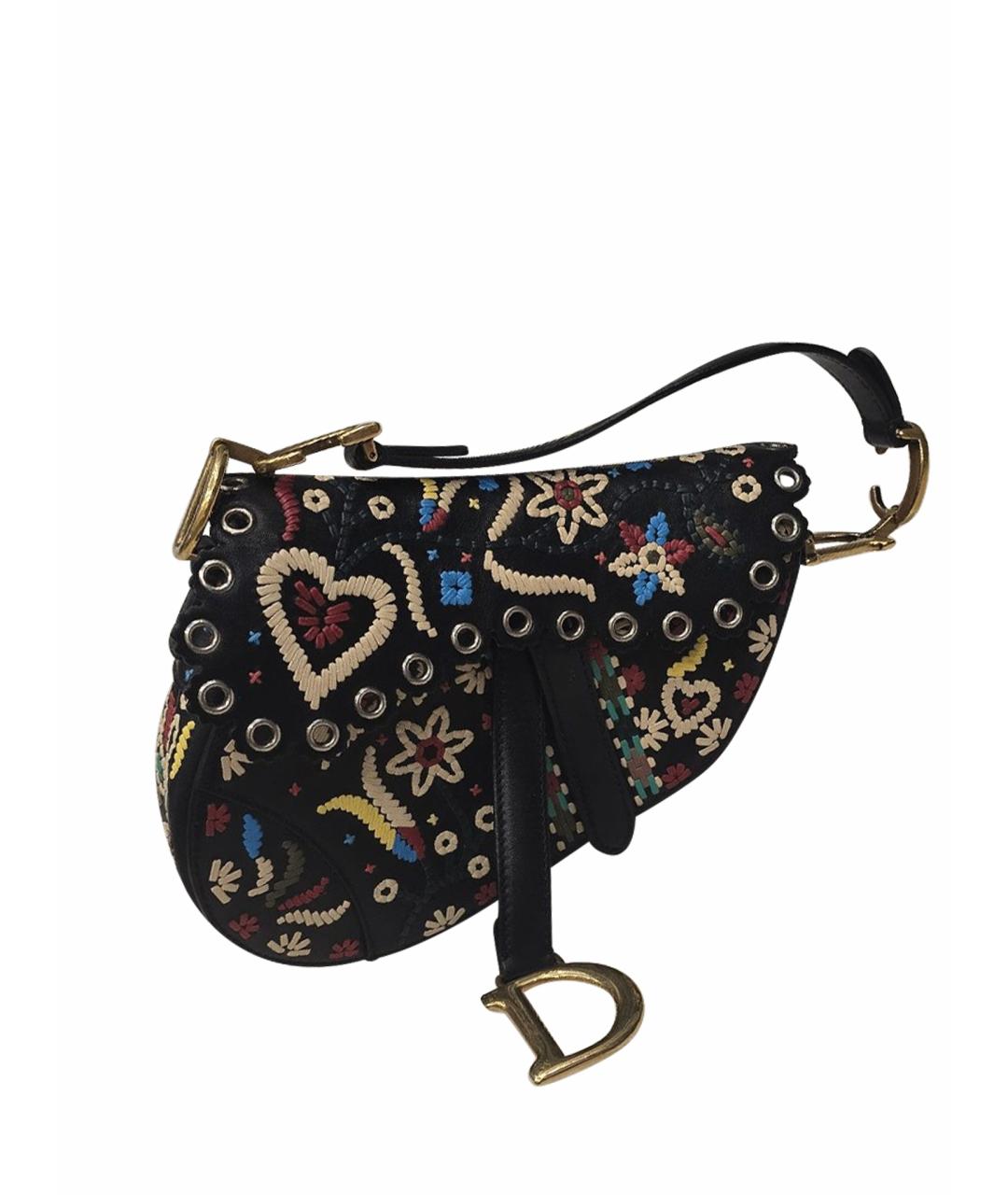 CHRISTIAN DIOR Мульти кожаная сумка с короткими ручками, фото 1