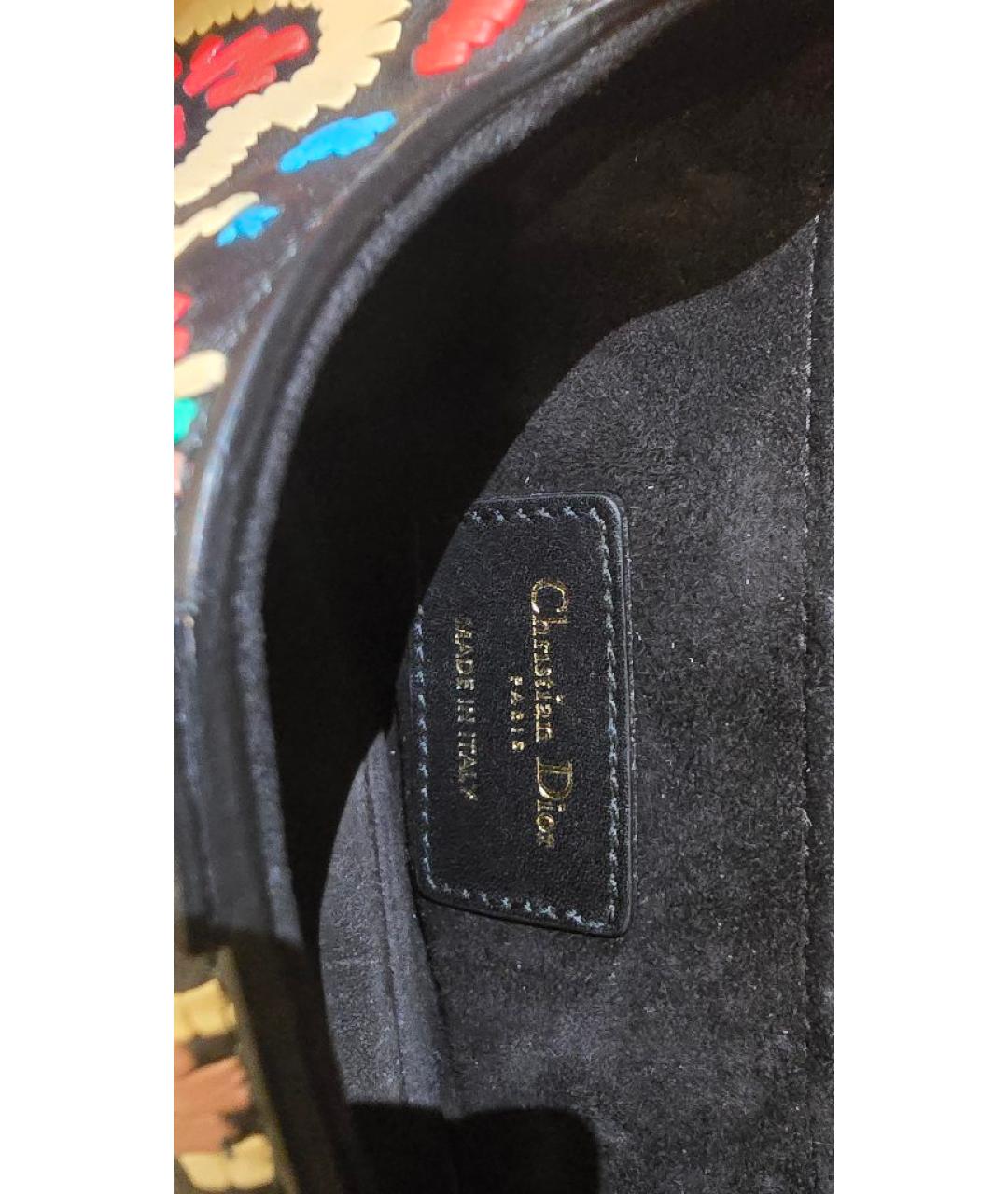 CHRISTIAN DIOR Мульти кожаная сумка с короткими ручками, фото 6