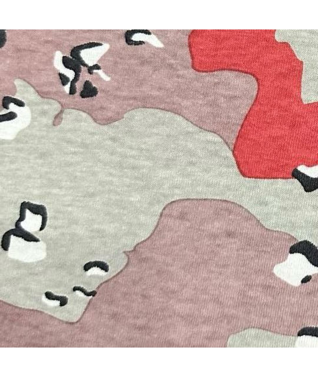 STONE ISLAND Красная хлопковая футболка, фото 3