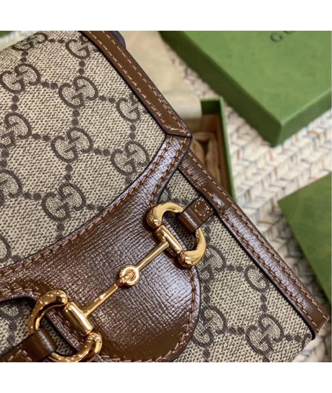 GUCCI Бежевая сумка на плечо, фото 3