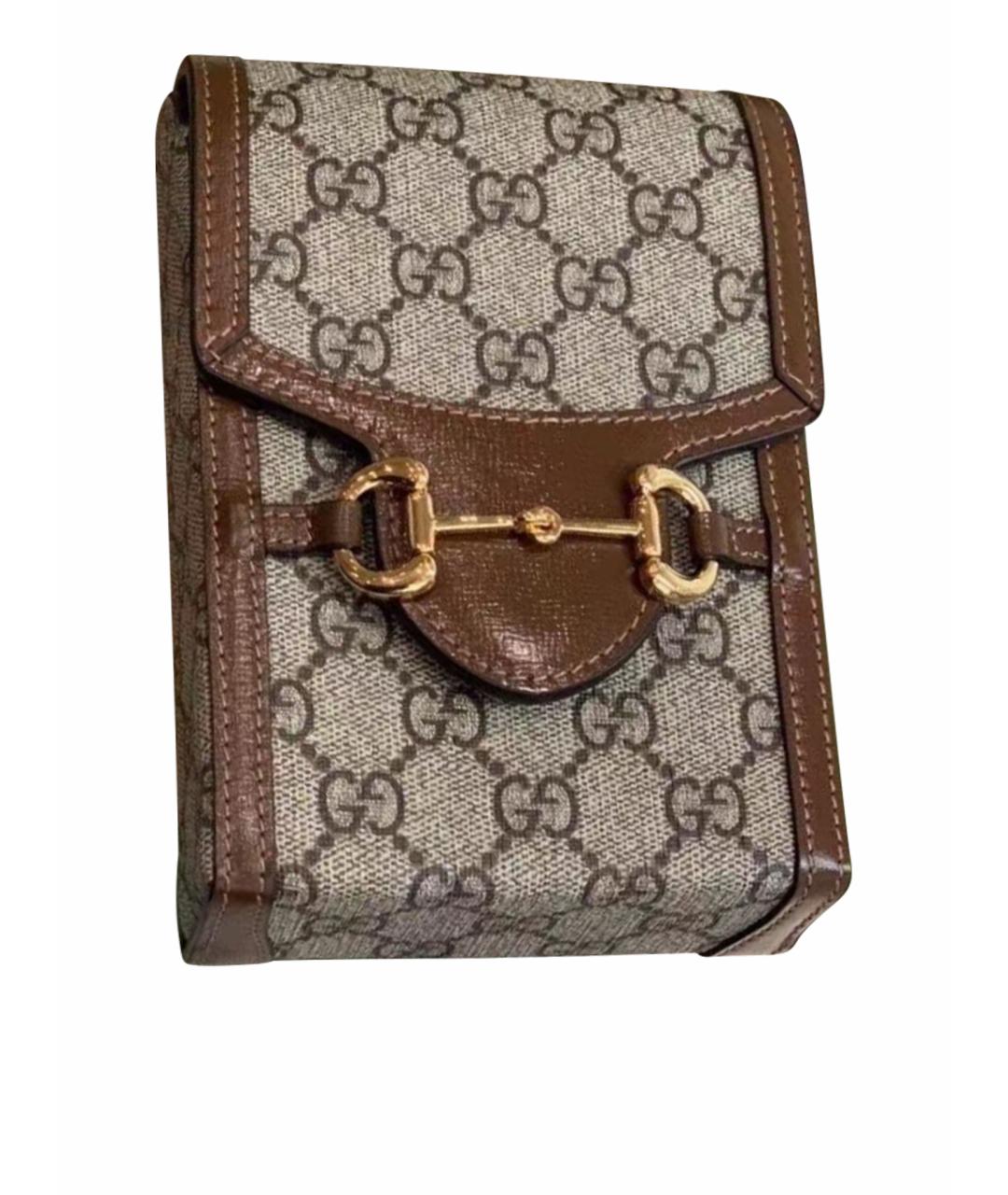 GUCCI Бежевая сумка на плечо, фото 1