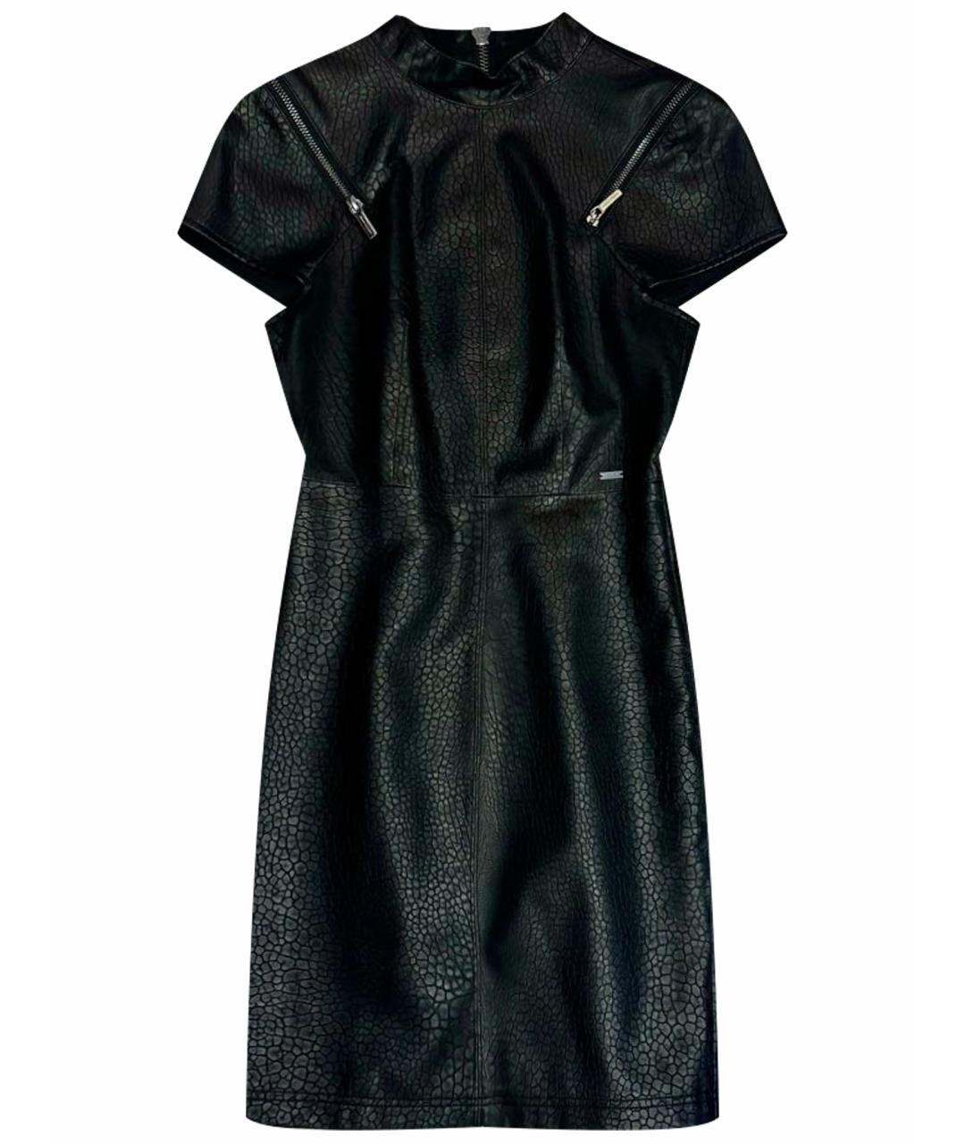 ARMANI EXCHANGE Черное полиэстеровое коктейльное платье, фото 1