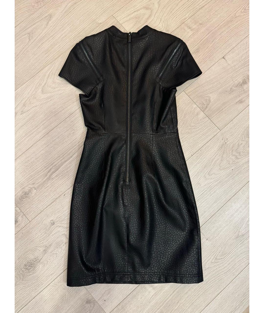 ARMANI EXCHANGE Черное полиэстеровое коктейльное платье, фото 2