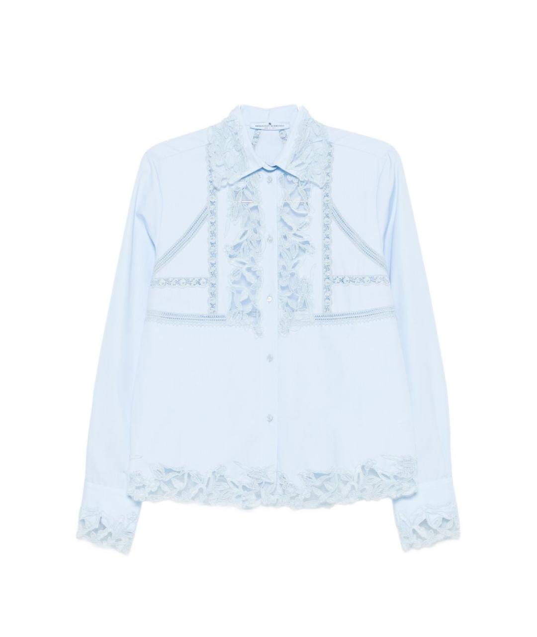 ERMANNO SCERVINO Голубая рубашка, фото 6