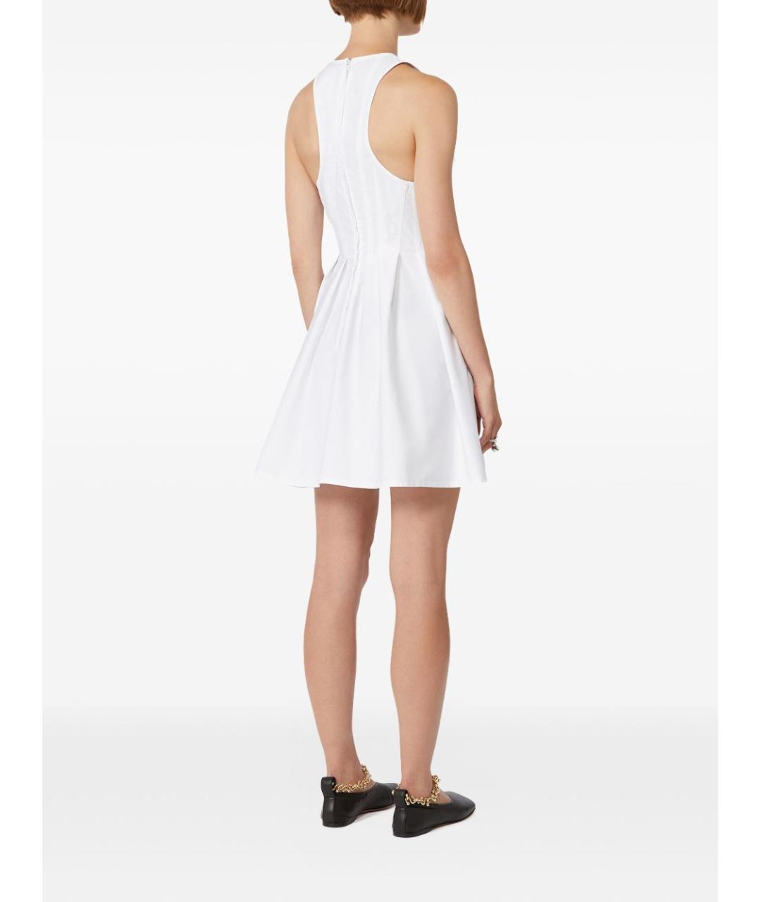 SPORTMAX Белый хлопковый сарафан, фото 2