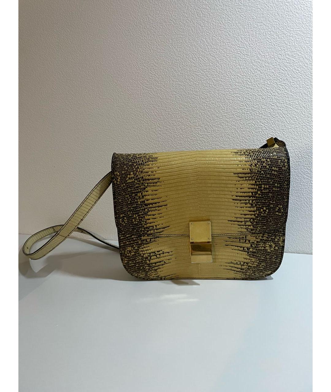 CELINE Сумка через плечо из экзотической кожи, фото 2