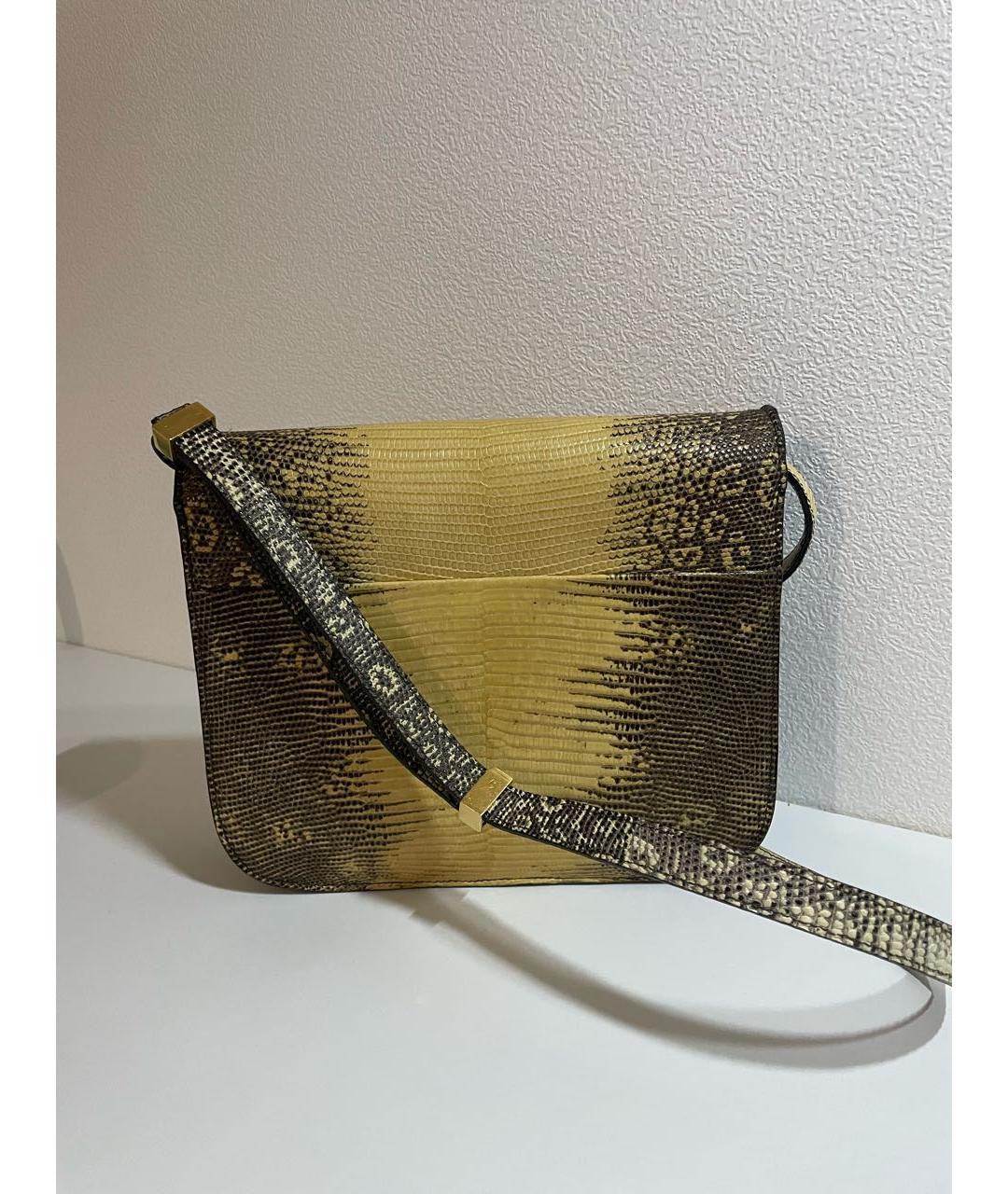 CELINE Сумка через плечо из экзотической кожи, фото 4