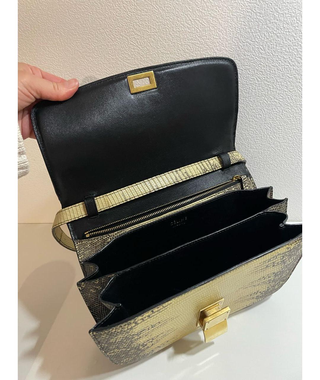 CELINE Сумка через плечо из экзотической кожи, фото 6