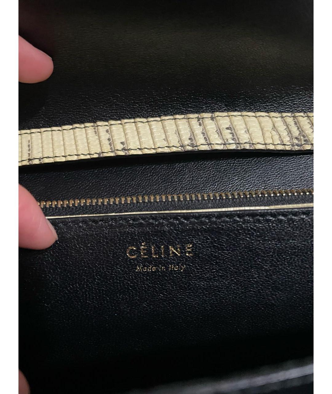 CELINE Сумка через плечо из экзотической кожи, фото 7