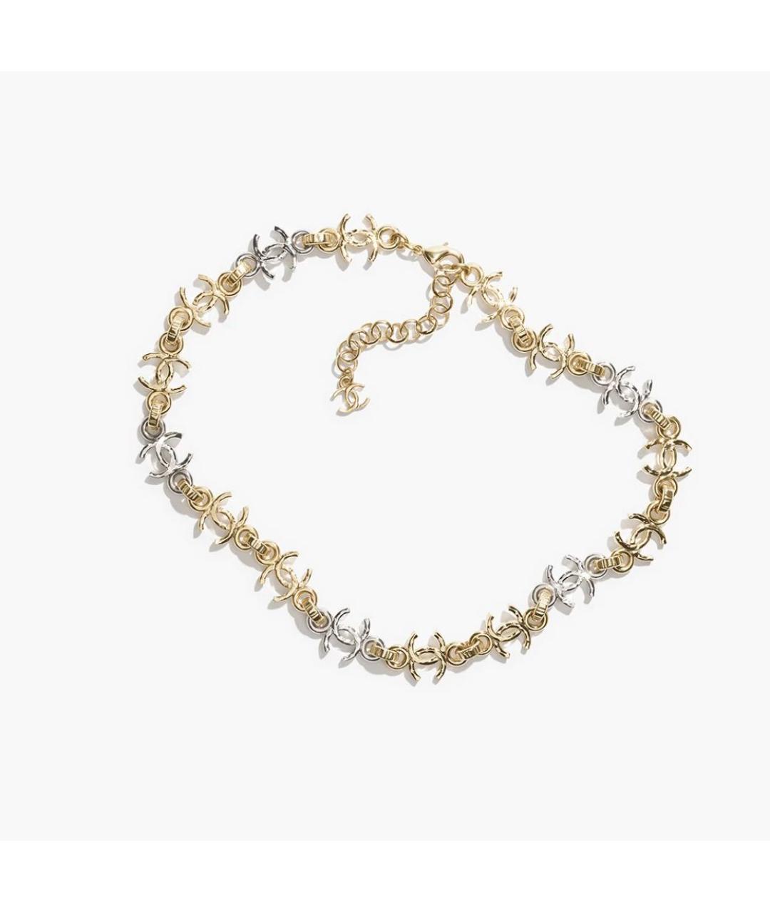 CHANEL Золотое колье, фото 3
