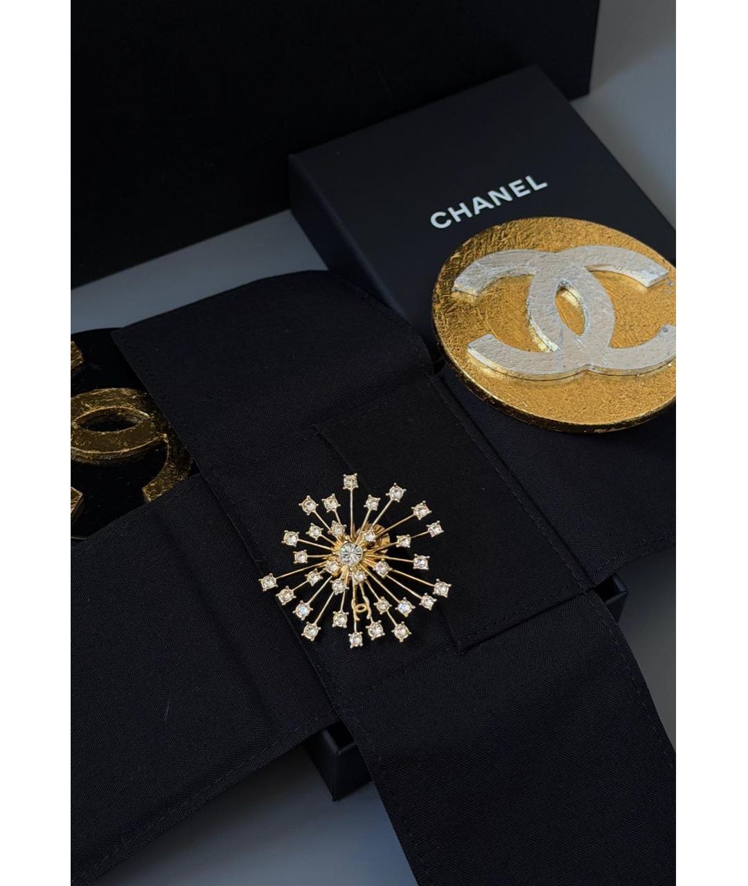 CHANEL Золотая булавка / брошь, фото 2