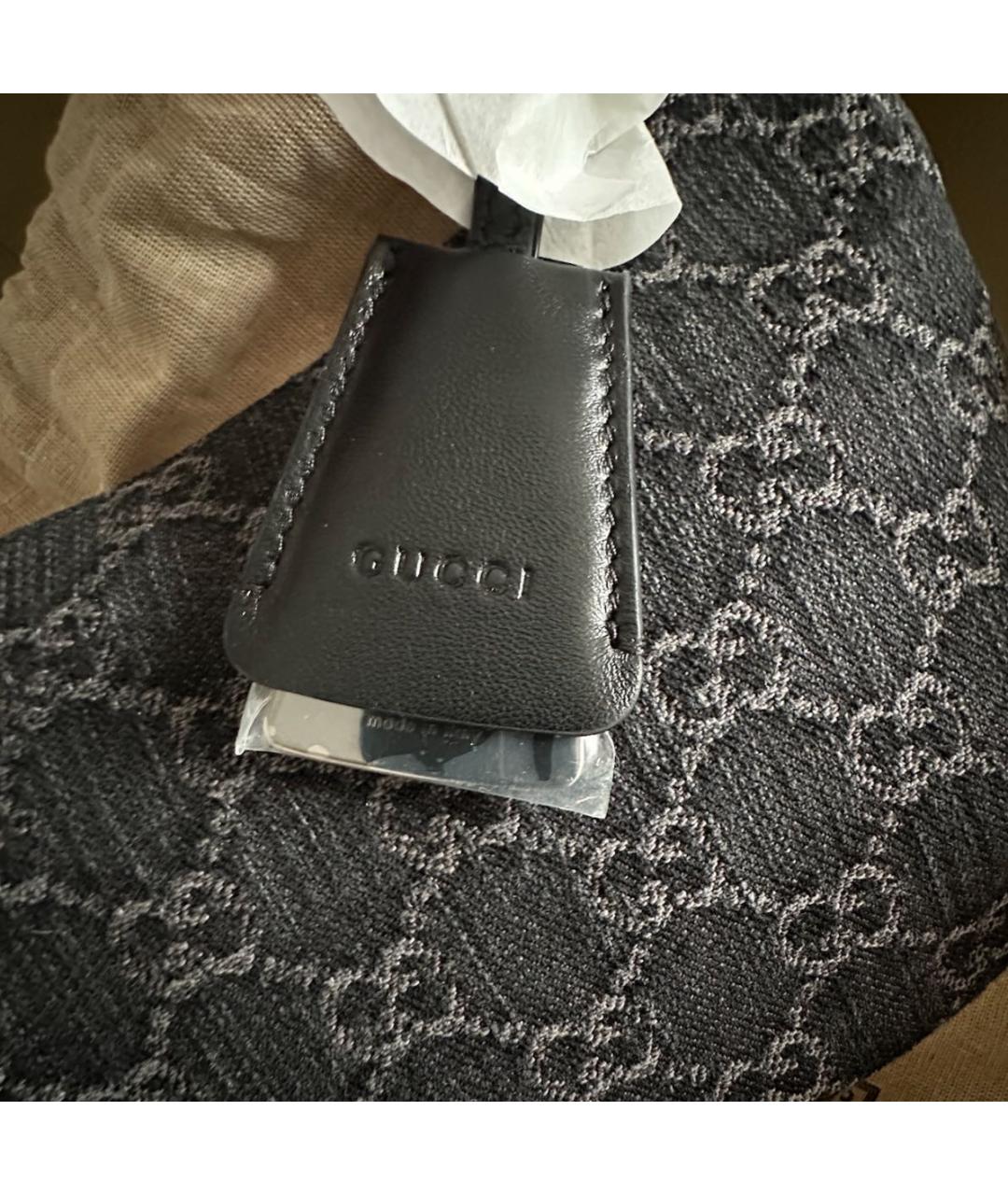 GUCCI Черная сумка с короткими ручками, фото 4