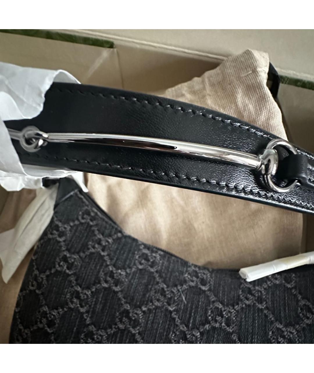 GUCCI Черная сумка с короткими ручками, фото 3