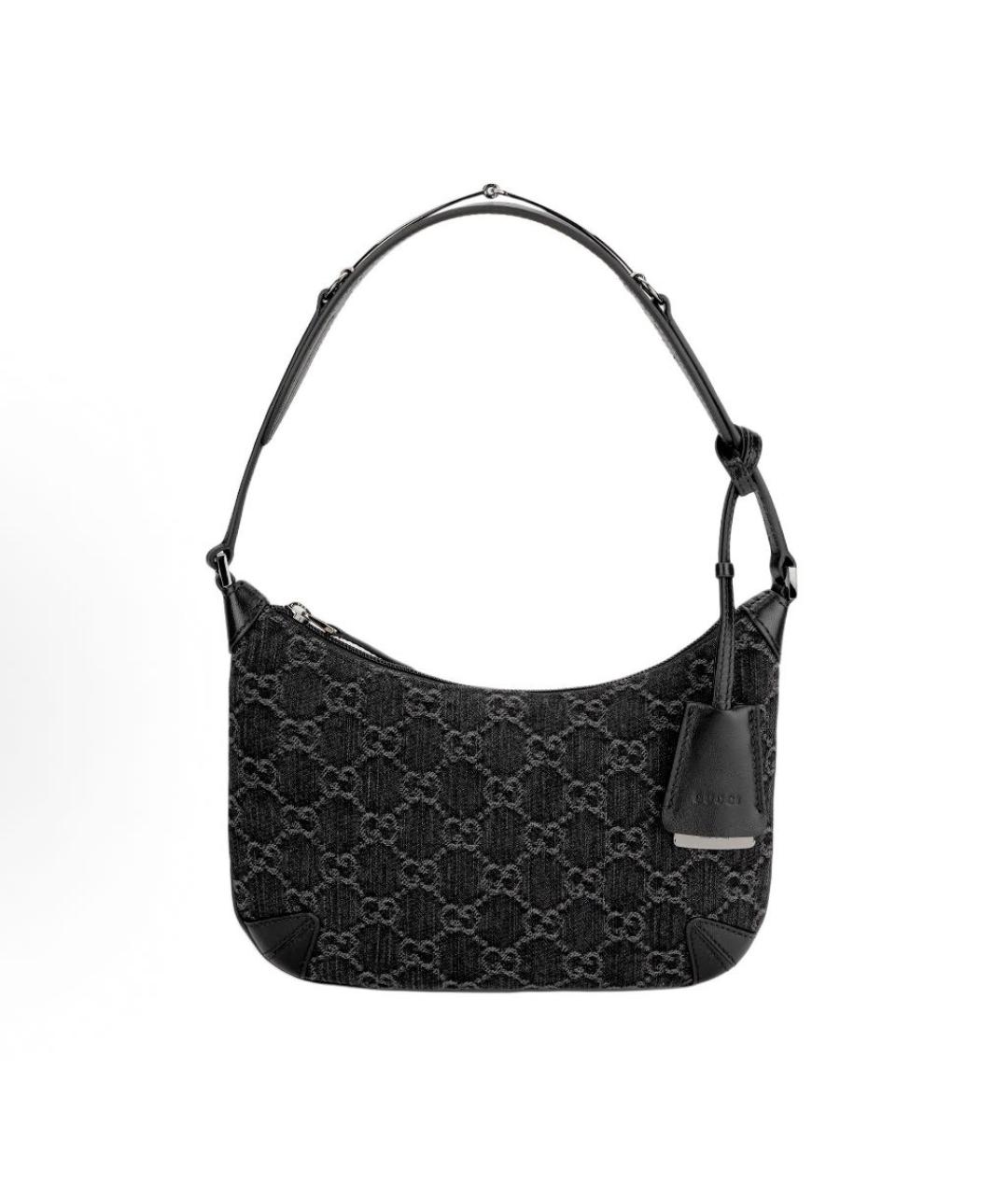 GUCCI Черная сумка с короткими ручками, фото 1