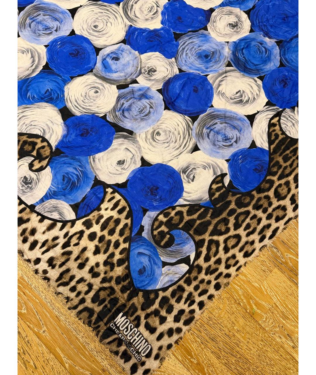 MOSCHINO Мульти кашемировый платок, фото 3