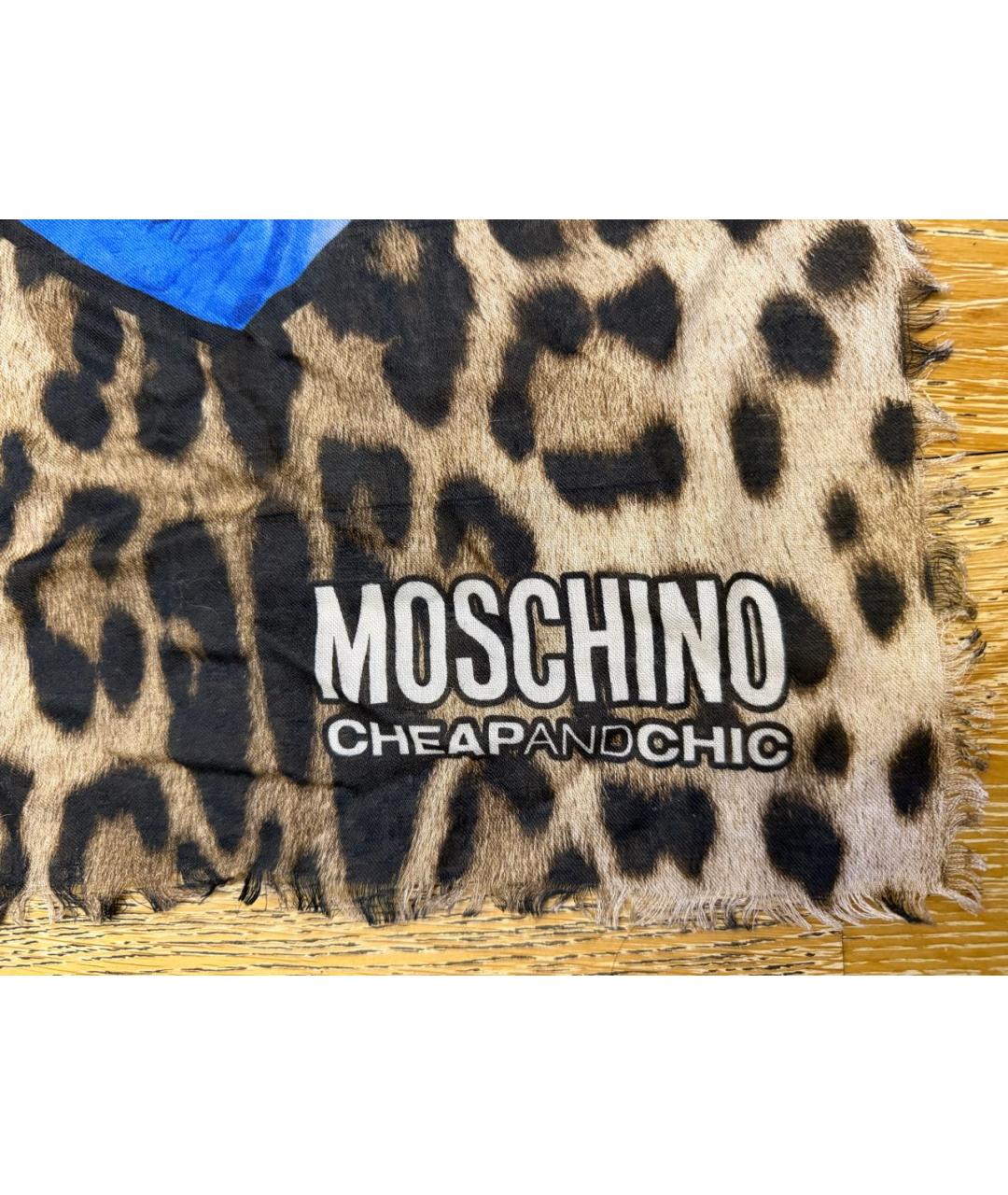 MOSCHINO Мульти кашемировый платок, фото 5