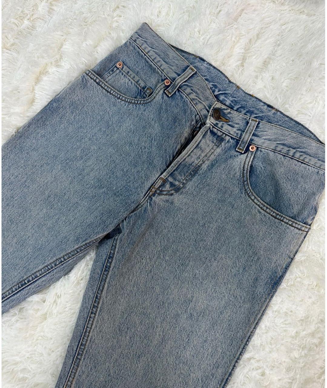 GUCCI Голубые джинсы скинни, фото 2