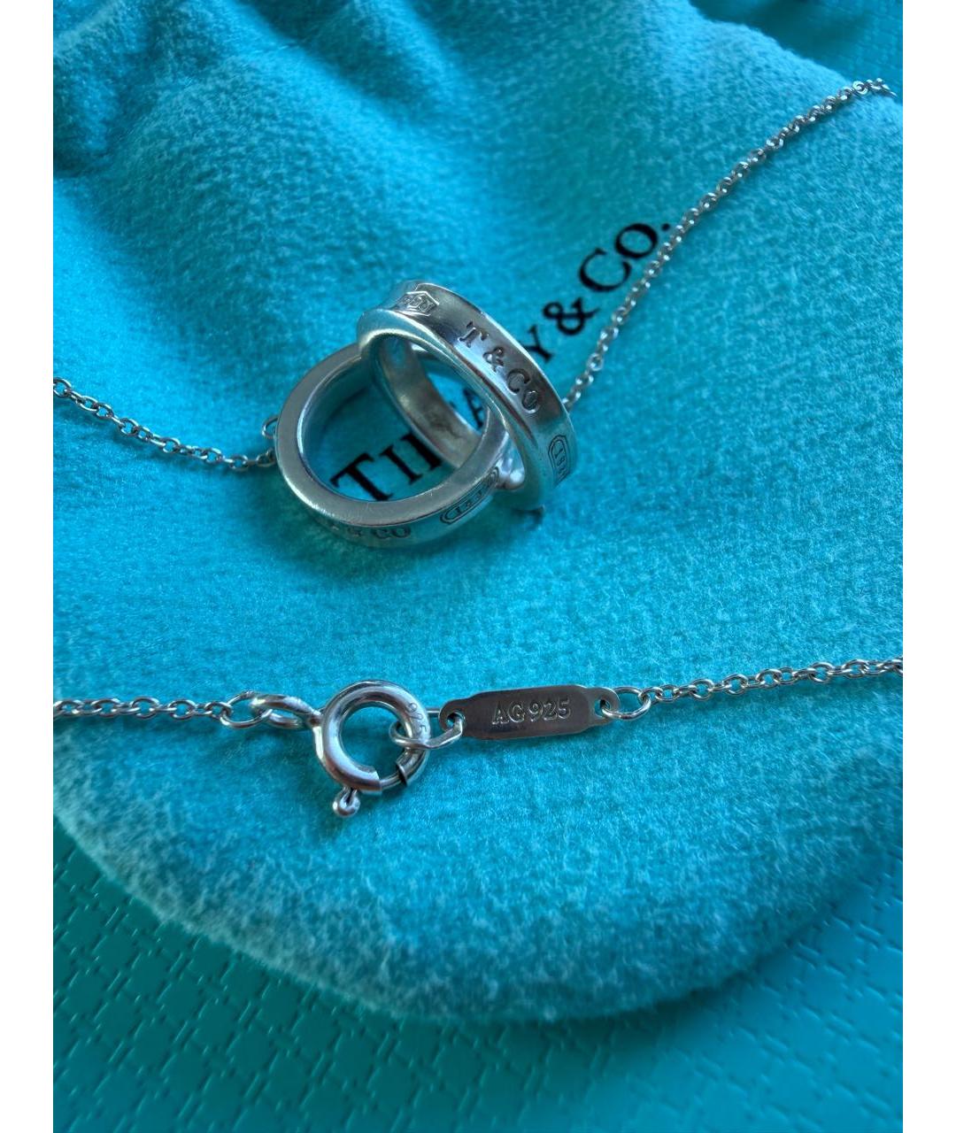 TIFFANY&CO Серебряное серебряное колье, фото 5