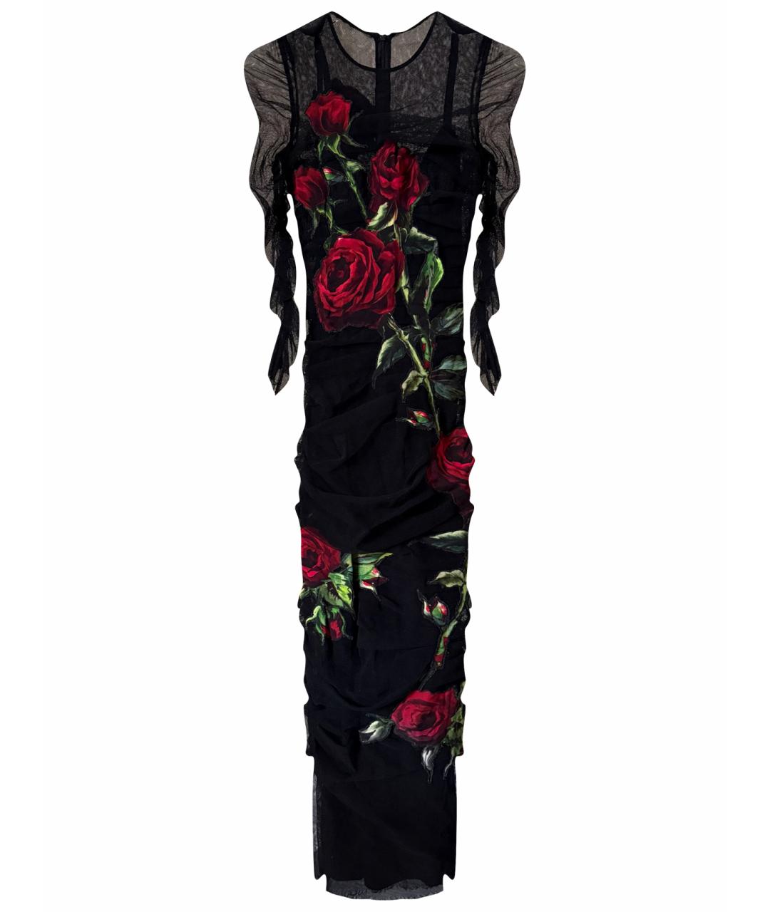 DOLCE&GABBANA Черное вечернее платье, фото 1