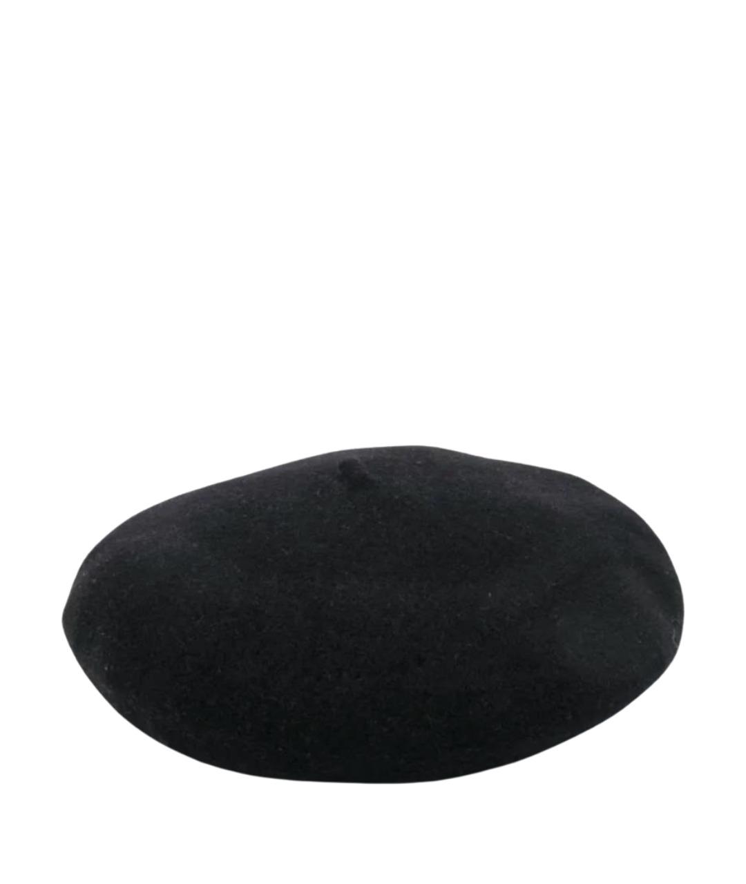 MAISON MARGIELA Черная шерстяная шапка, фото 1