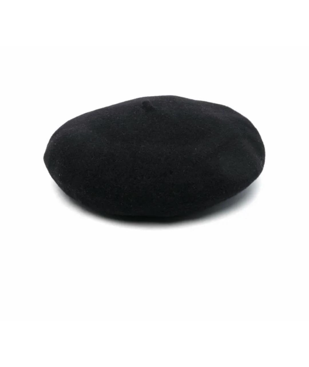 MAISON MARGIELA Черная шерстяная шапка, фото 6