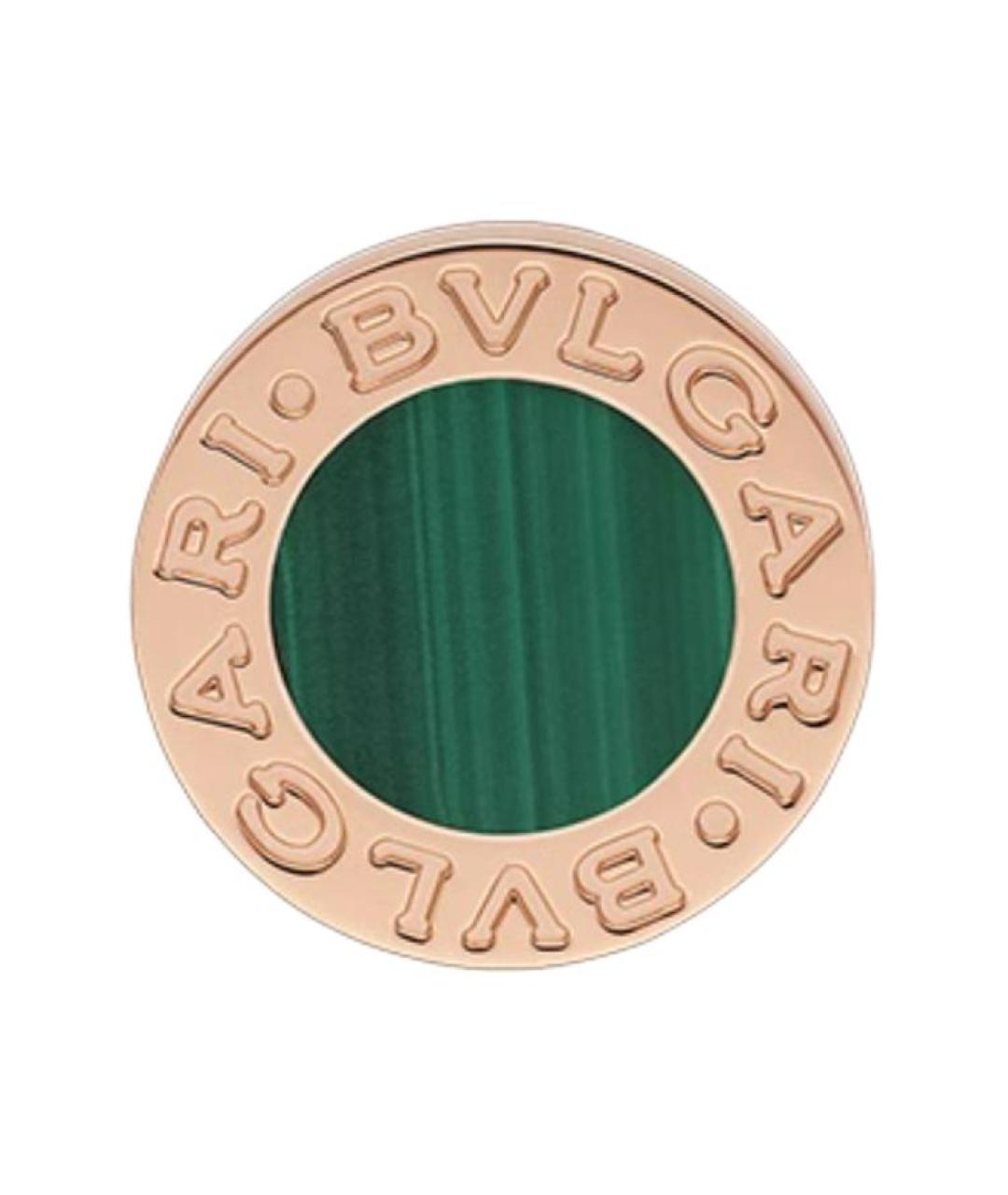 BVLGARI Золотые серьги из розового золота, фото 2