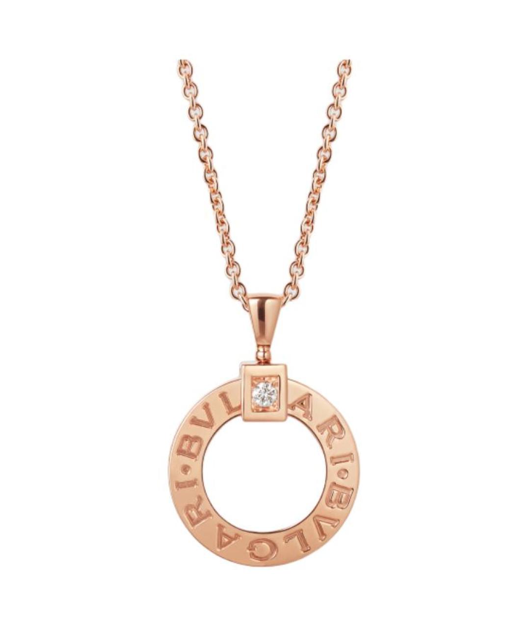 BVLGARI Золотое колье из розового золота, фото 1
