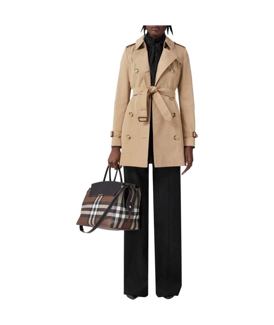 BURBERRY Хаки тренч/плащ, фото 2