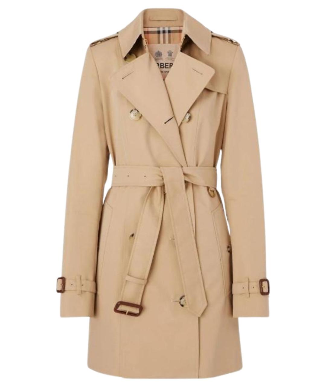 BURBERRY Хаки тренч/плащ, фото 1