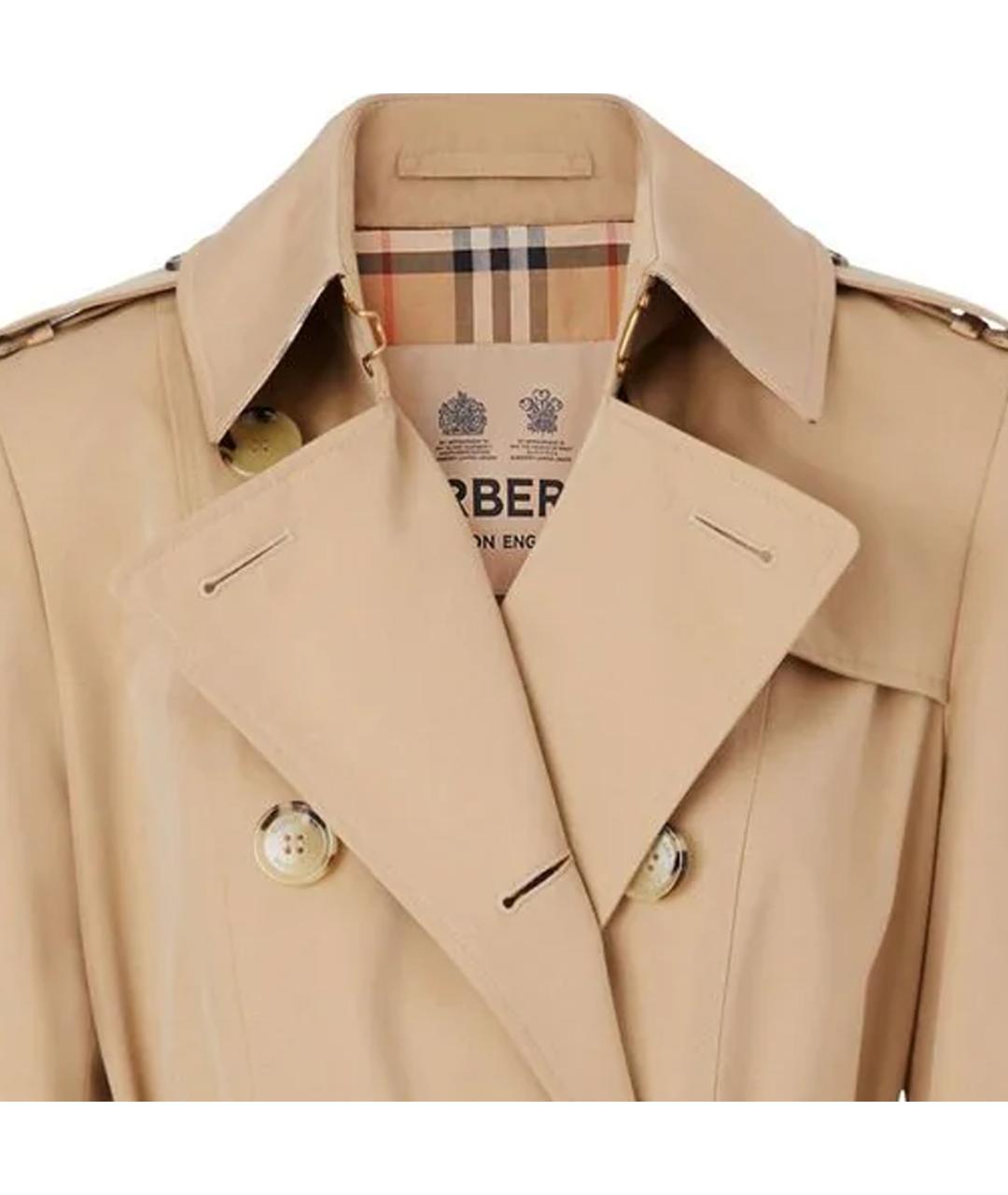 BURBERRY Хаки тренч/плащ, фото 5