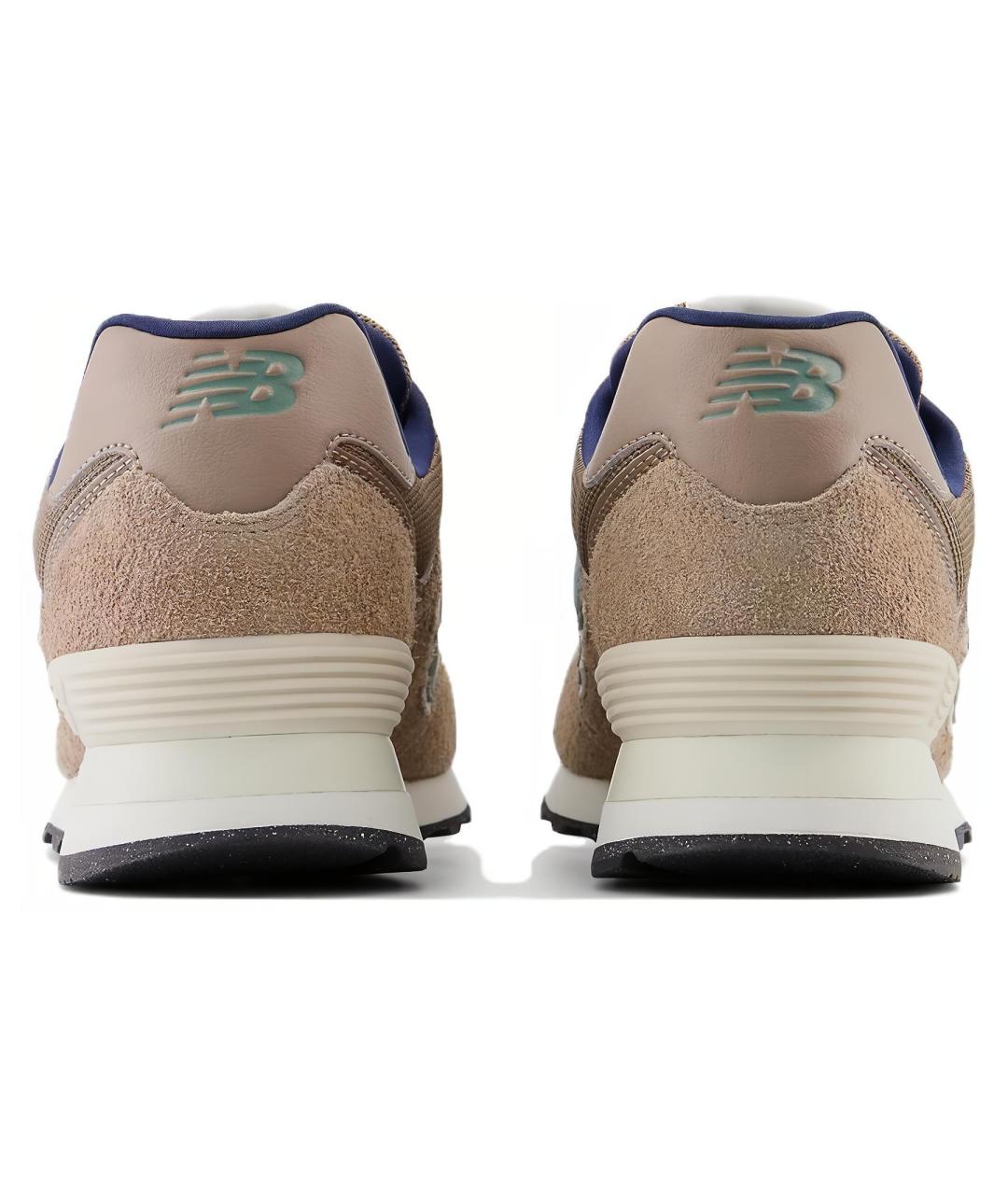 NEW BALANCE Коричневые кроссовки, фото 4