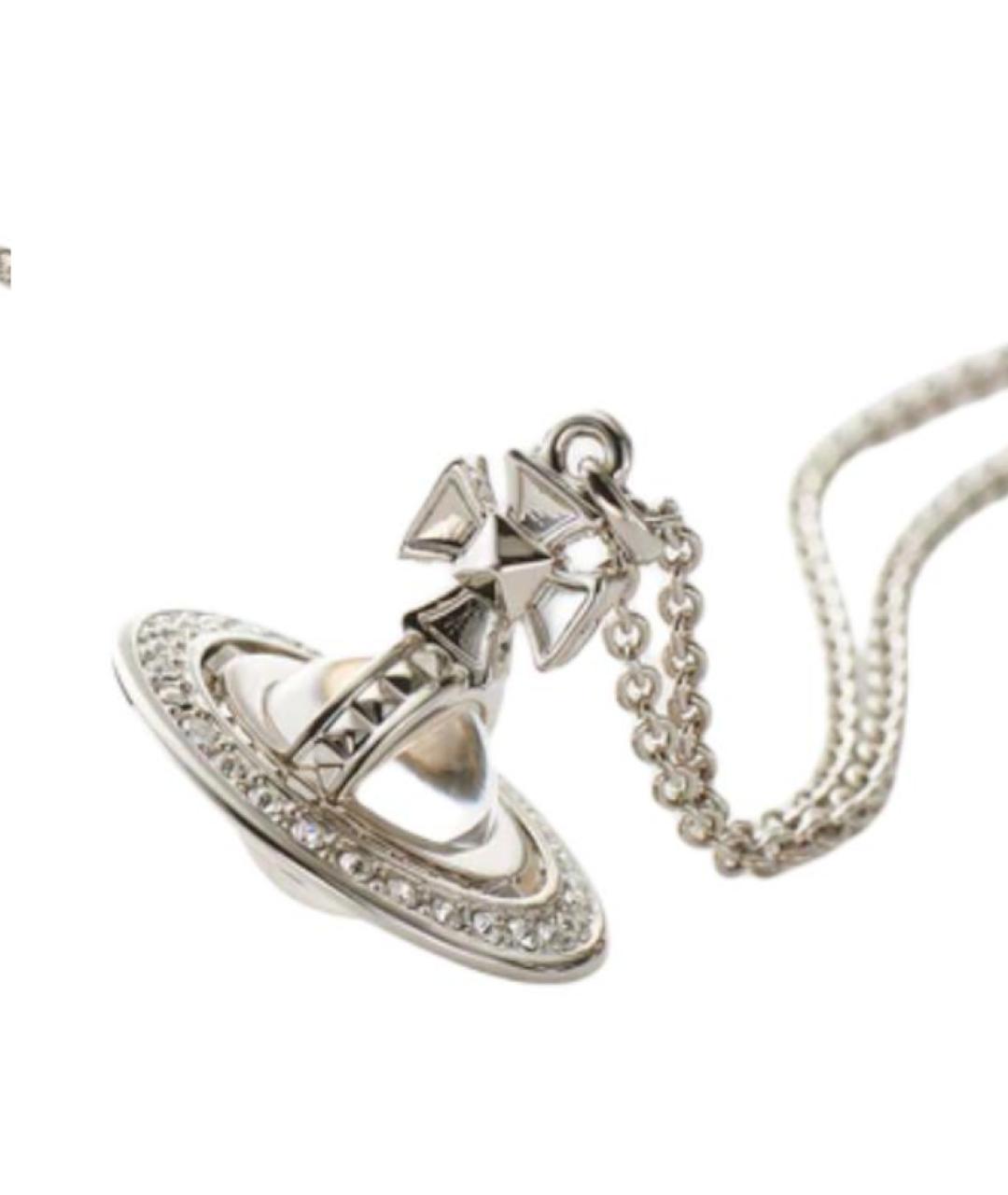 VIVIENNE WESTWOOD Серебряное колье, фото 2