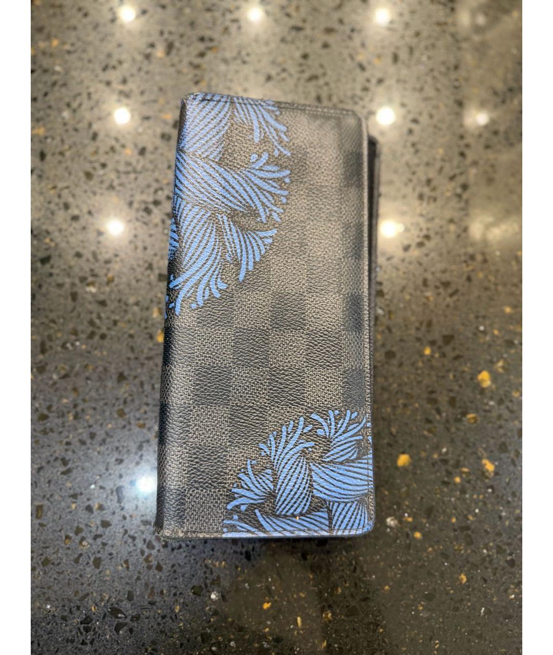 LOUIS VUITTON Синяя кожаная сумка на плечо, фото 3