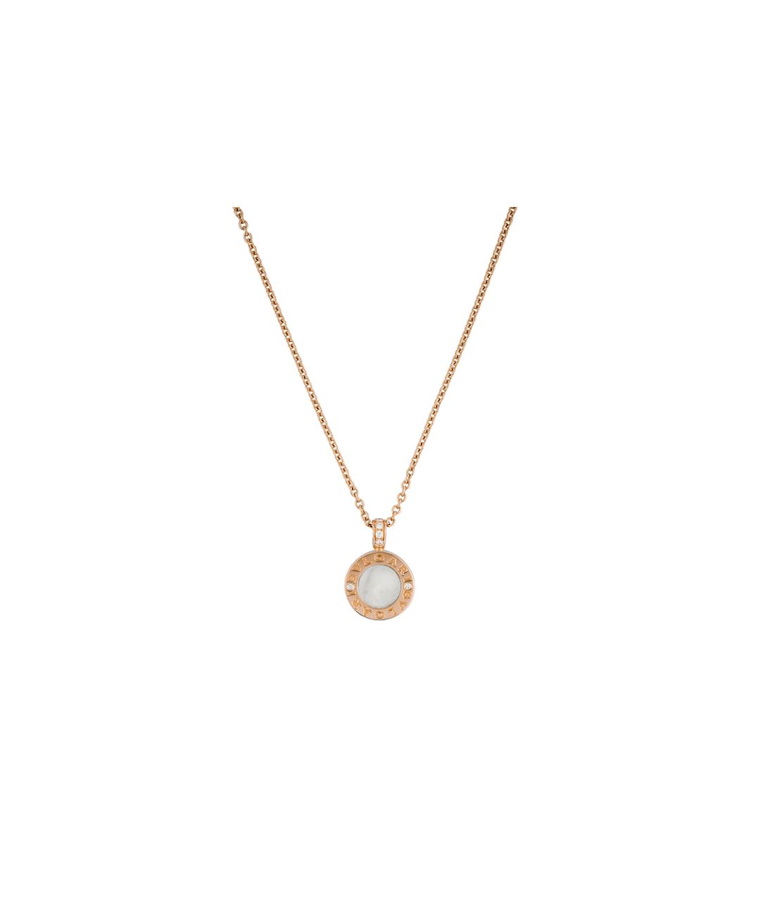 BVLGARI Золотое колье из розового золота, фото 6