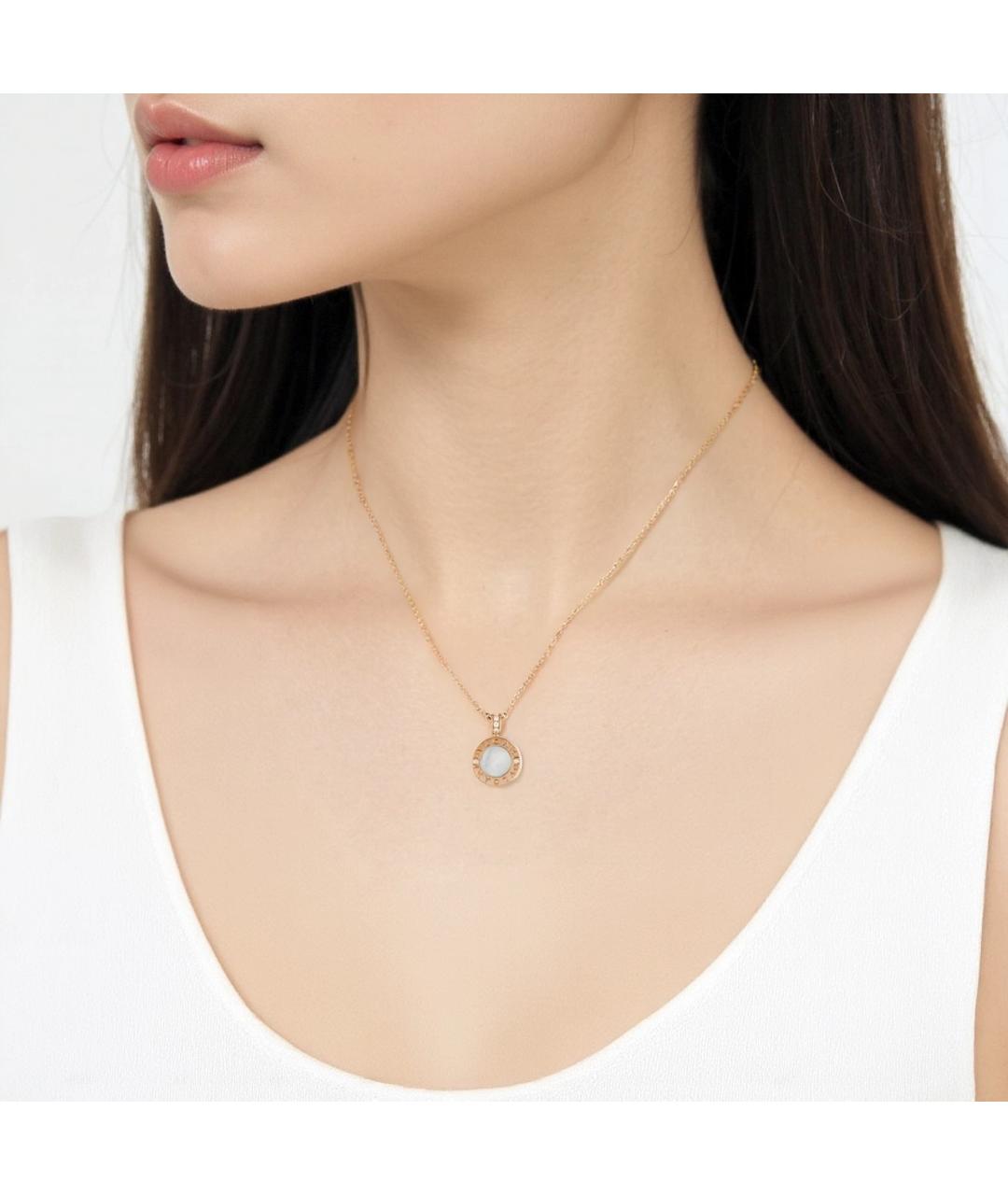 BVLGARI Золотое колье из розового золота, фото 5