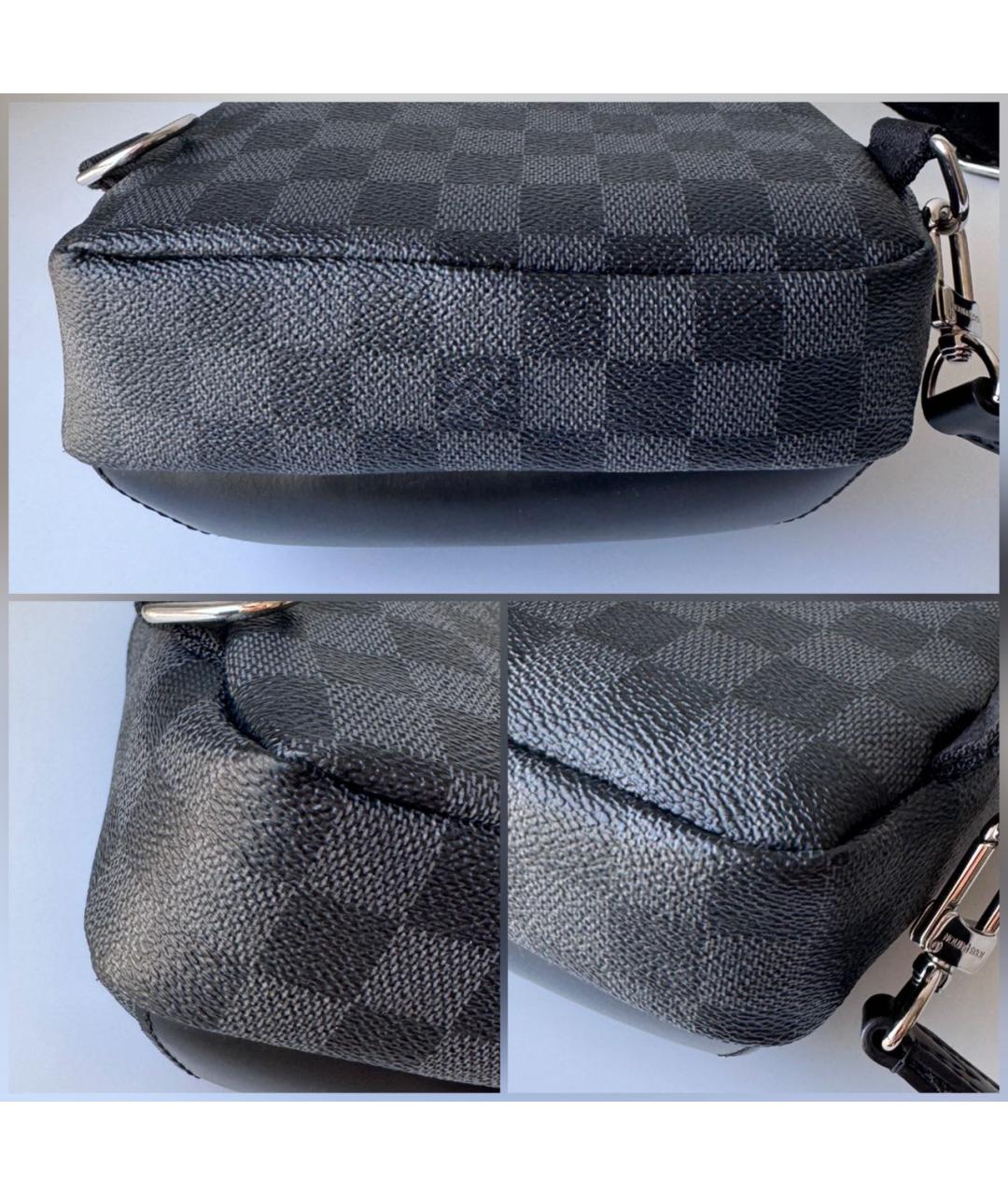 LOUIS VUITTON Черная сумка на плечо, фото 7