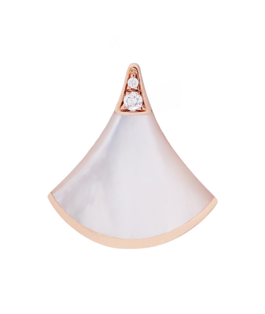 BVLGARI Золотые серьги из розового золота, фото 2